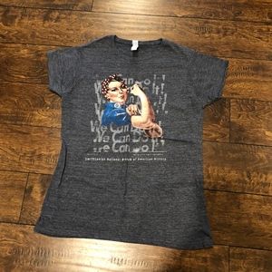 Rosie the Riveter Tee - Size Large